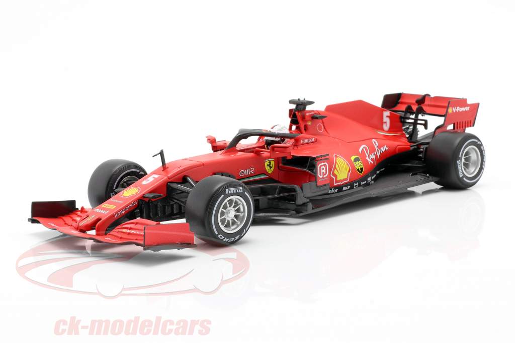 Sebastian Vettel Ferrari SF1000 #5 austríaco GP Fórmula 1 2020 1:18 Bburago