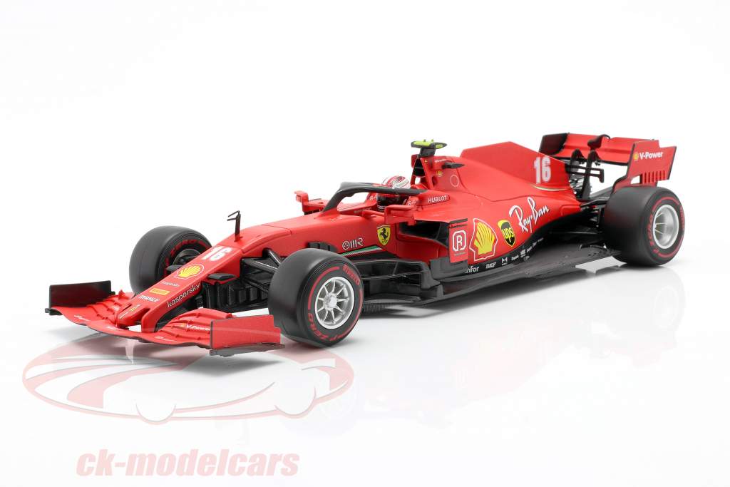 Charles Leclerc Ferrari SF1000 #16 2-й Австрийский GP формула 1 2020 1:18 Bburago