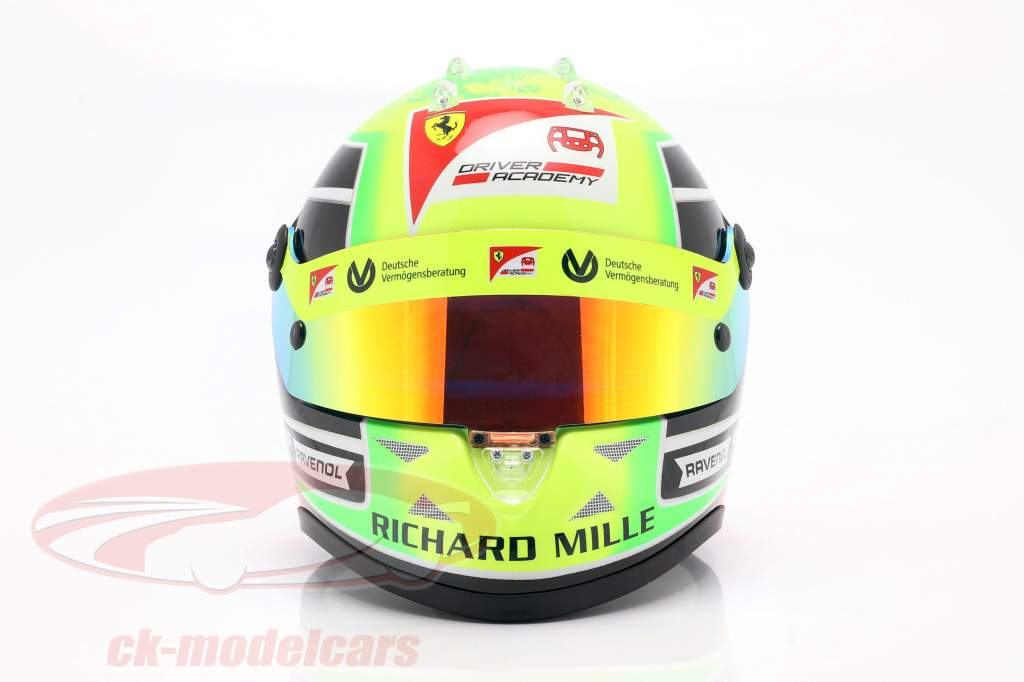 Mick Schumacher Prema Racing #20 formula 2 Champion 2020 helmet 1:2 Schuberth