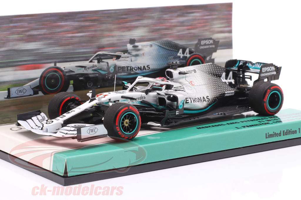 L. Hamilton Mercedes-AMG F1 W10 #44 德语 GP 世界冠军 F1 2019年 1:43 Minichamps