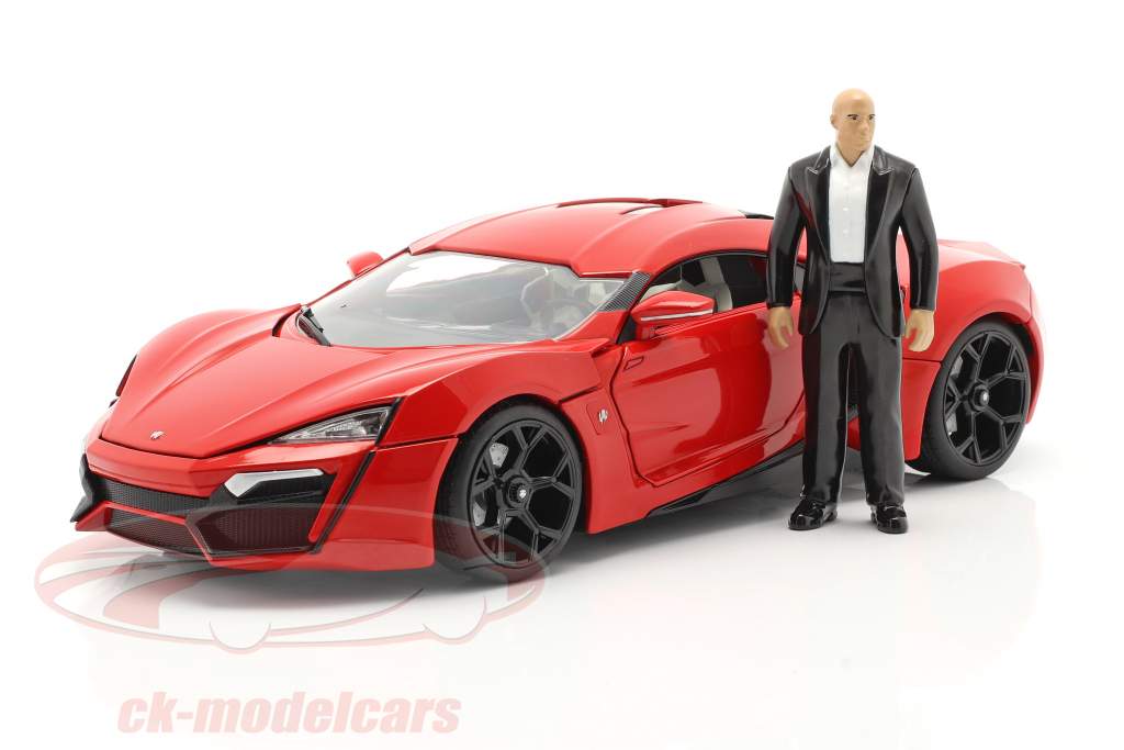 Dom's Lykan Hypersport 2014 Fast & Furious 7 (2015) 用数字1:18 Jada Toys