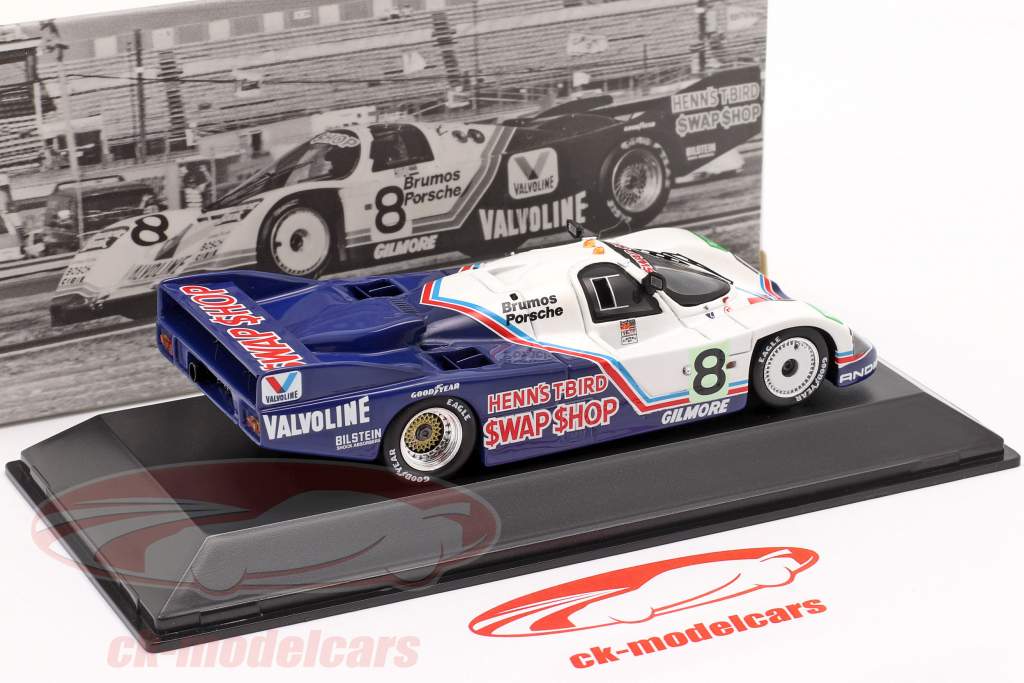 Porsche 956 #8 Winner 24h Daytona 1985 Henn's Swap Shop Racing 1:43 Spark