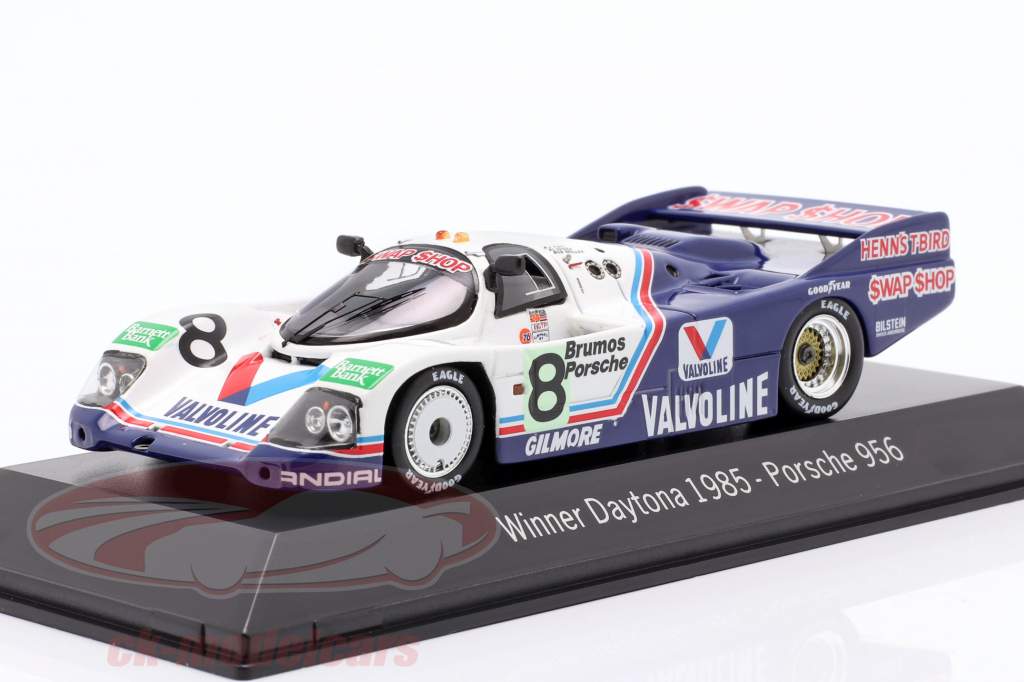 Porsche 956 #8 Vincitore 24h Daytona 1985 Henn's Swap Shop Racing 1:43 Spark