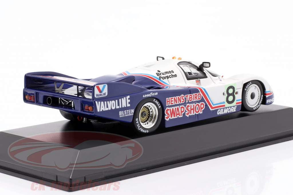Porsche 956 #8 Vincitore 24h Daytona 1985 Henn's Swap Shop Racing 1:43 Spark