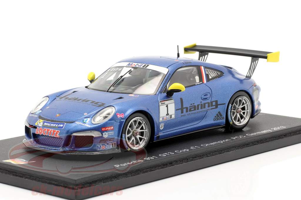 K. Estre Porsche 911 (991) GT3 Cup #1 Champion Allemagne PCC 2013 1:43 Spark