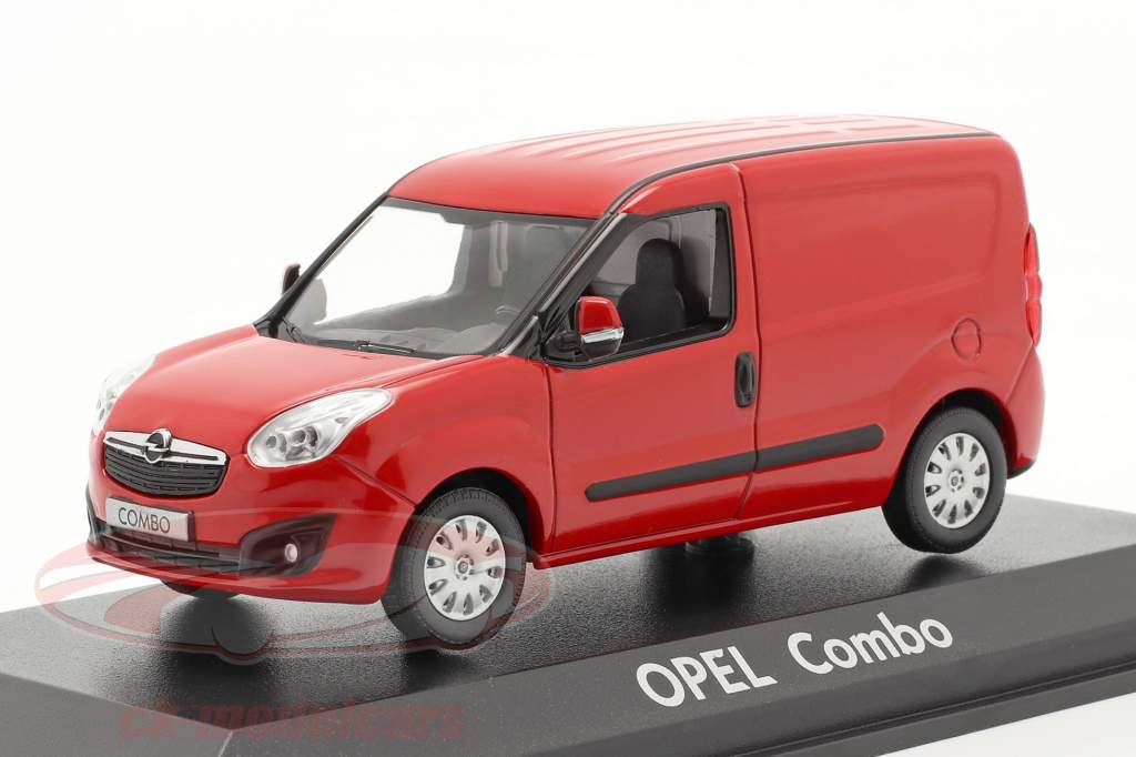 Opel Combo D Encadré Voiture 1:43 Rouge