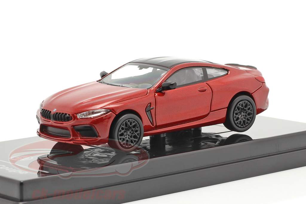 BMW M8 Coupe year 2018 motegi red 1:64 Paragon Models