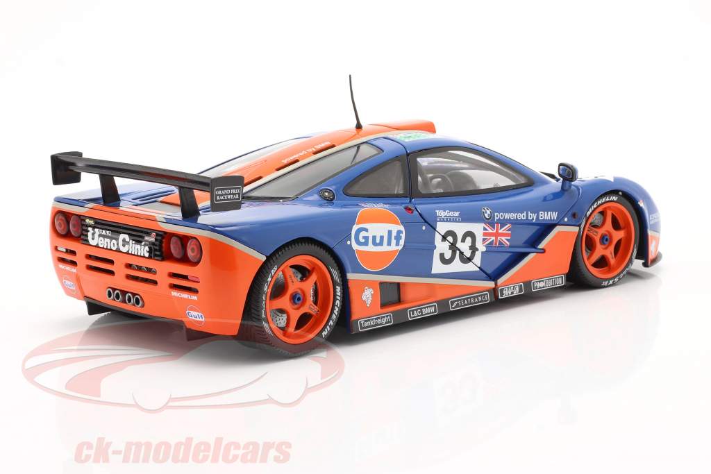McLaren F1 GTR #33 9e 24h LeMans 1996 Gulf Racing 1:18 Solido