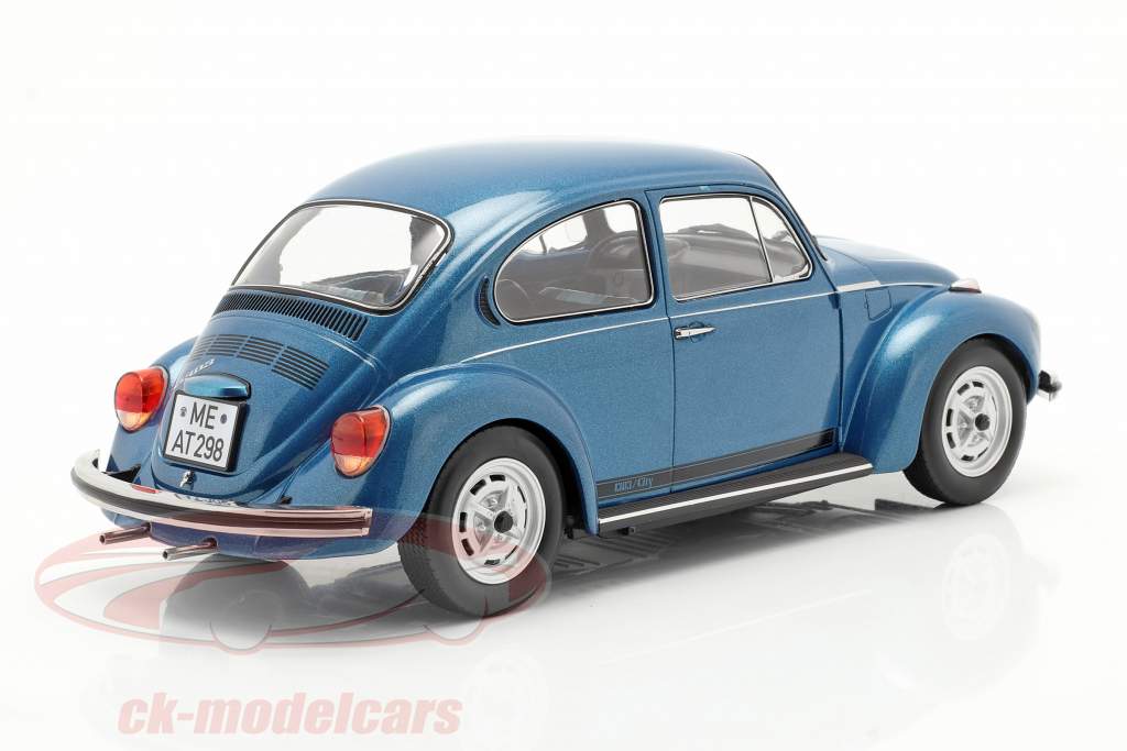 Volkswagen VW Beetle 1303 City year 1973 blue metallic 1:18 Norev