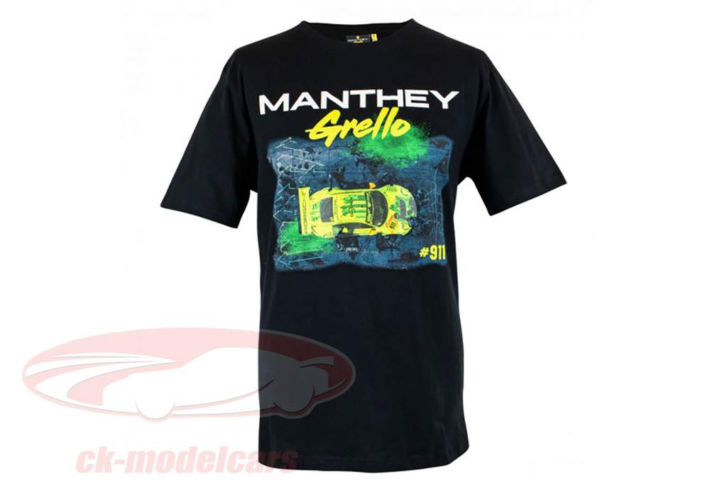 Manthey-Racing T-Shirt Pitstop Grello 911 schwarz