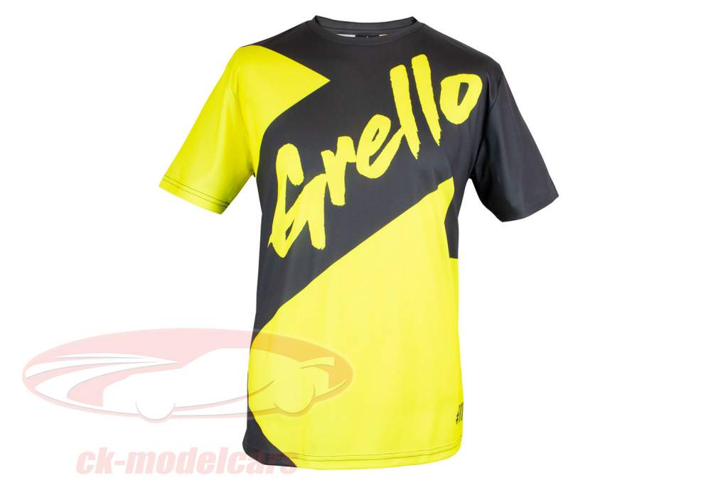 Manthey-Racing T-Shirt Fan Grello 911 grau / gelb