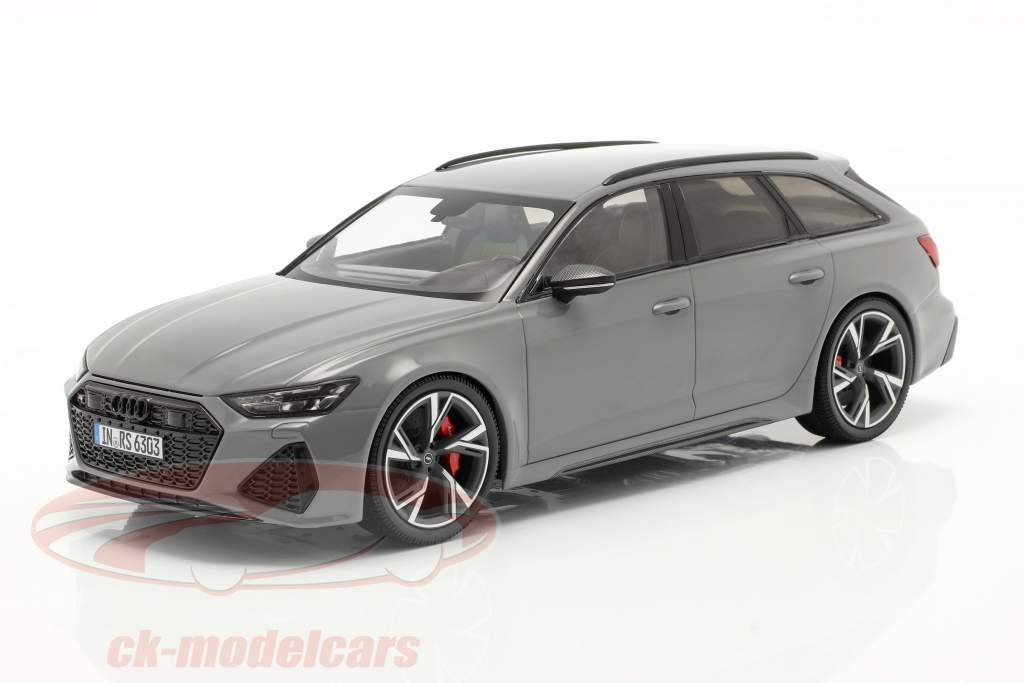 Audi RS 6 Avant (C8) year 2020 nardo gray 1:18 Minichamps