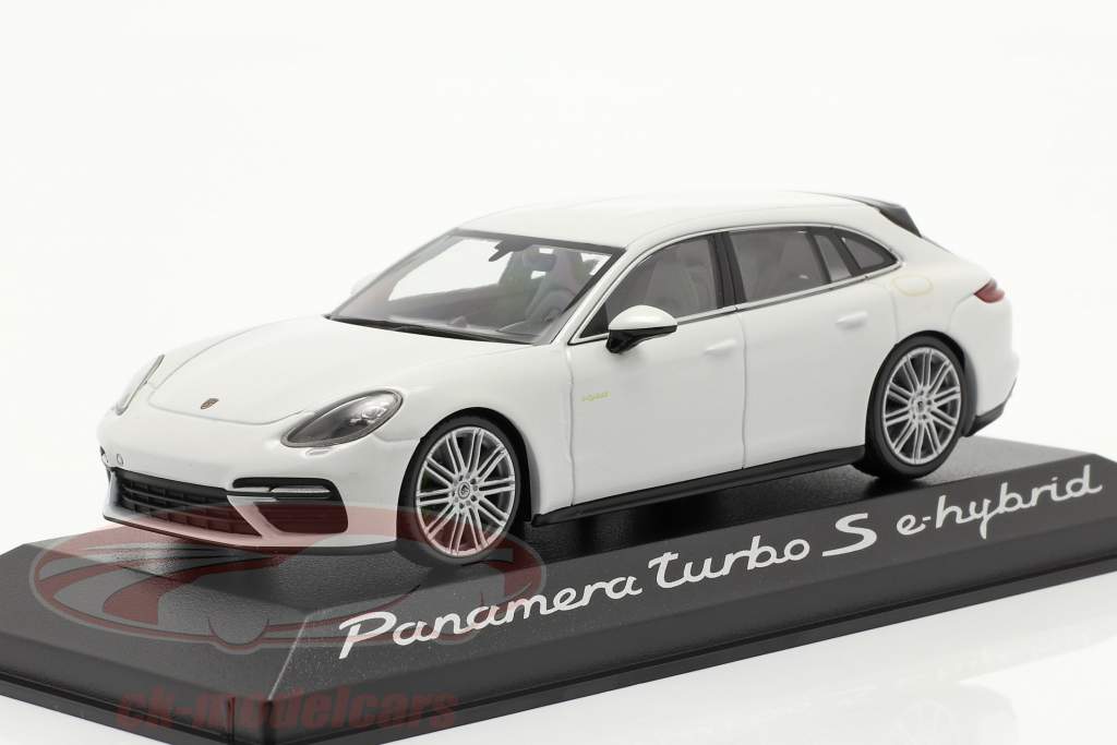 Porsche Panamera Turbo S e-hybrid Année de construction 2016 blanc 1:43 Minichamps