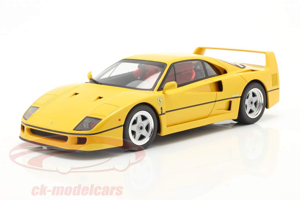 Ferrari F40 Ano de construção 1987 modena amarelo 1:18 GT-Spirit