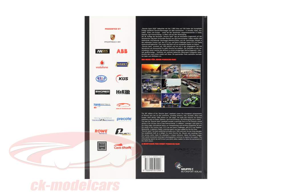 libro Porsche Sport 2020 (Gruppe C Motorsport Verlag)