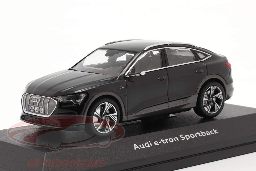 Audi e-tron Sportback Ano de construção 2020 Preto 1:43 iScale