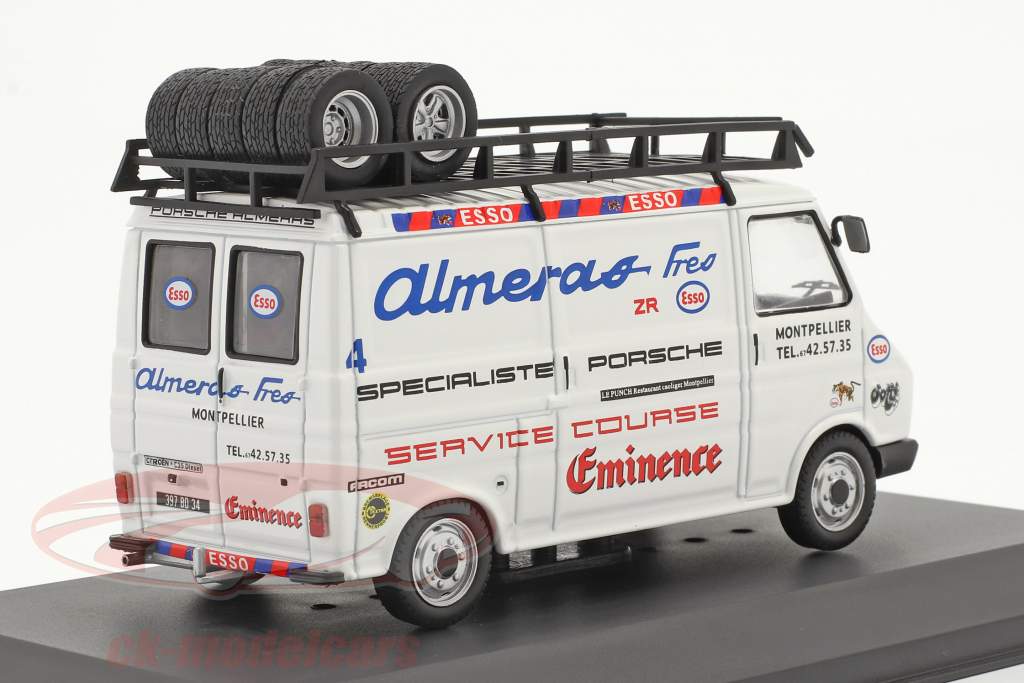 Citroen C35 camioneta 1980 Rallye Assistance Team Almeras Fres 1:43 Ixo
