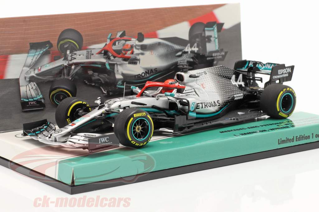 L. Hamilton Mercedes-AMG F1 W10 #44 Mónaco GP F1 Campeón mundial 2019 1:43 Minichamps