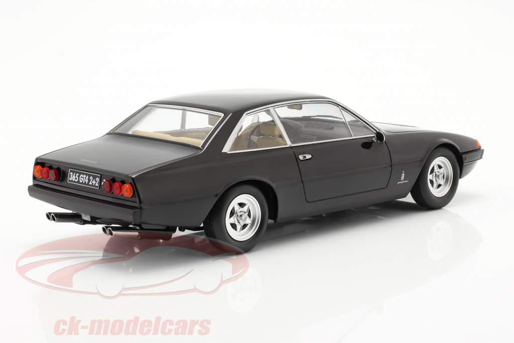 Ferrari 365 GT4 2+2 Année de construction 1972 noir 1:18 KK-Scale
