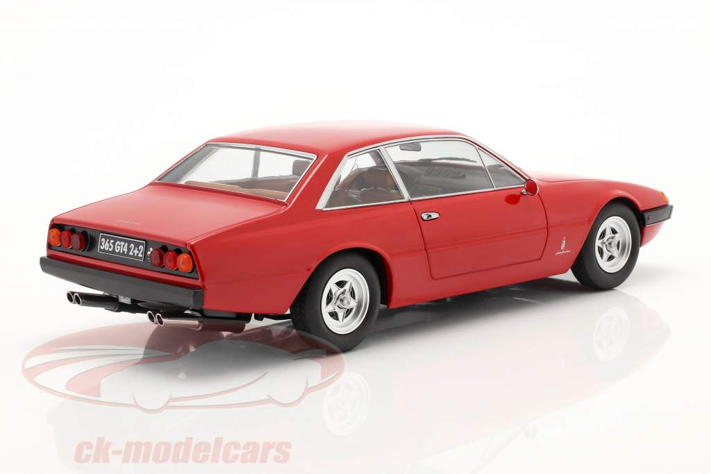 Ferrari 365 GT4 2+2 Ano de construção 1972 vermelho 1:18 KK-Scale