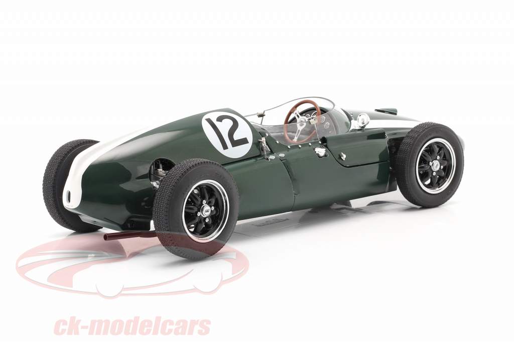 Jack Brabham Cooper T51 #12 勝者 英国の GP F1 世界チャンピオン 1959 1:18 Schuco