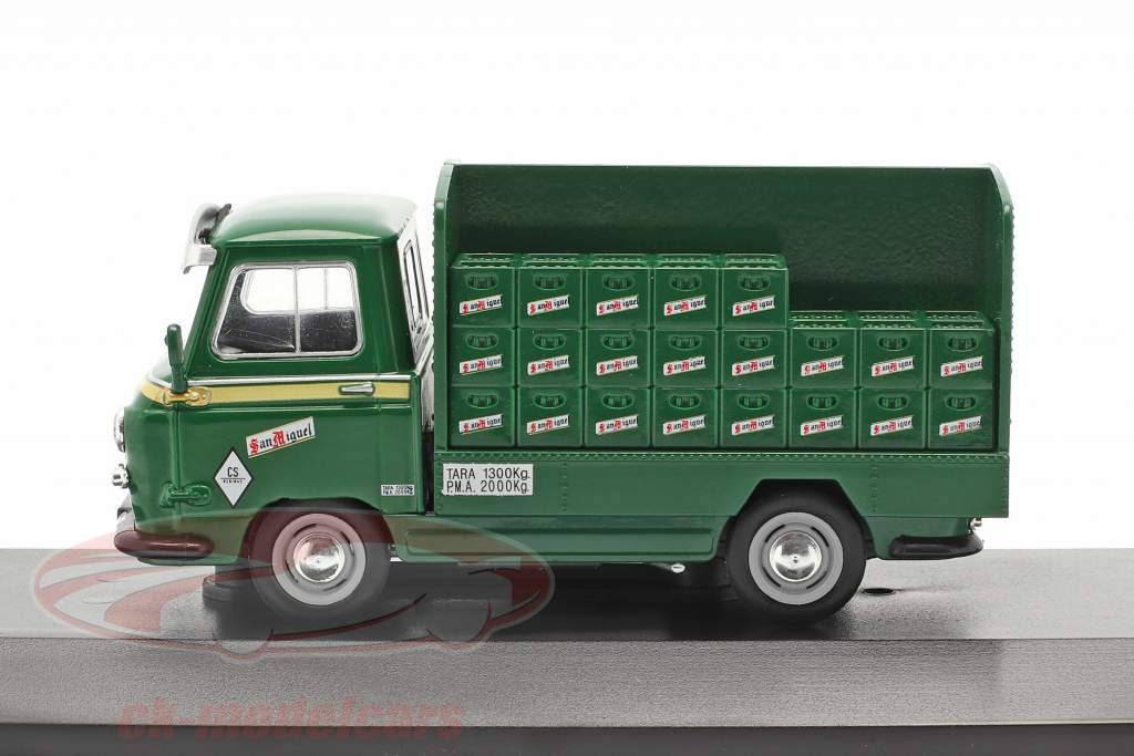 Sava J4 Truck San Miguel year 1974 green 1:43 Altaya