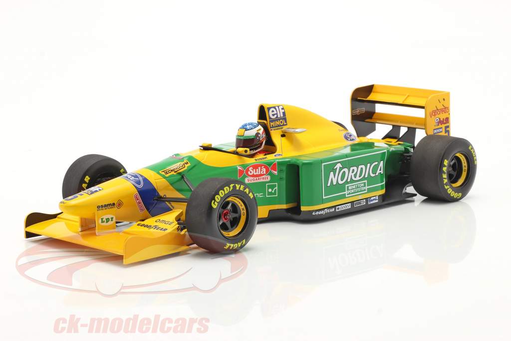 1:18 ベネトン B193B ポルトガルGP 優勝 キャメル仕様 M.シューマッハ