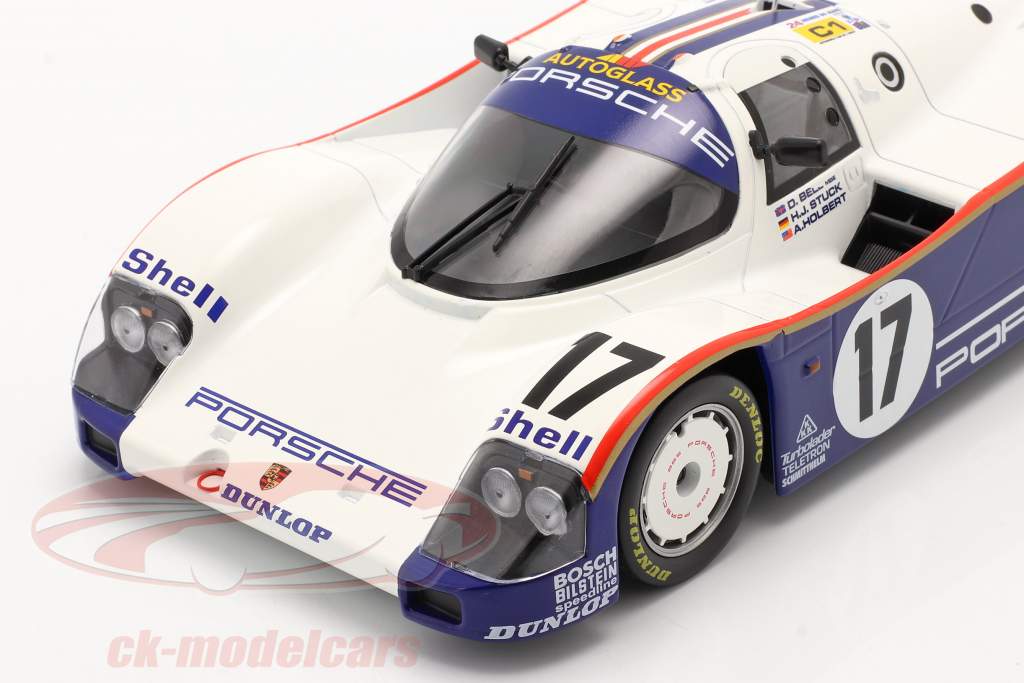 Porsche 962C #17 Победитель 24h LeMans 1987 Stuck, Bell, Holbert 1:18 Norev