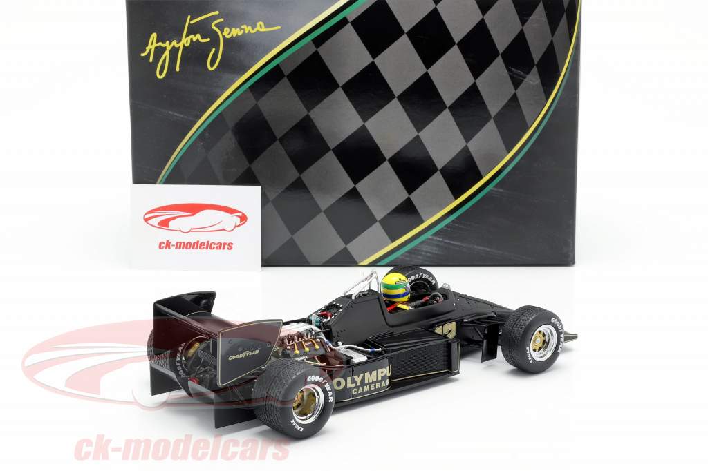Ayrton Senna Lotus 97T #12 gagnant Portugais GP formule 1 1985 1:18 Premium X