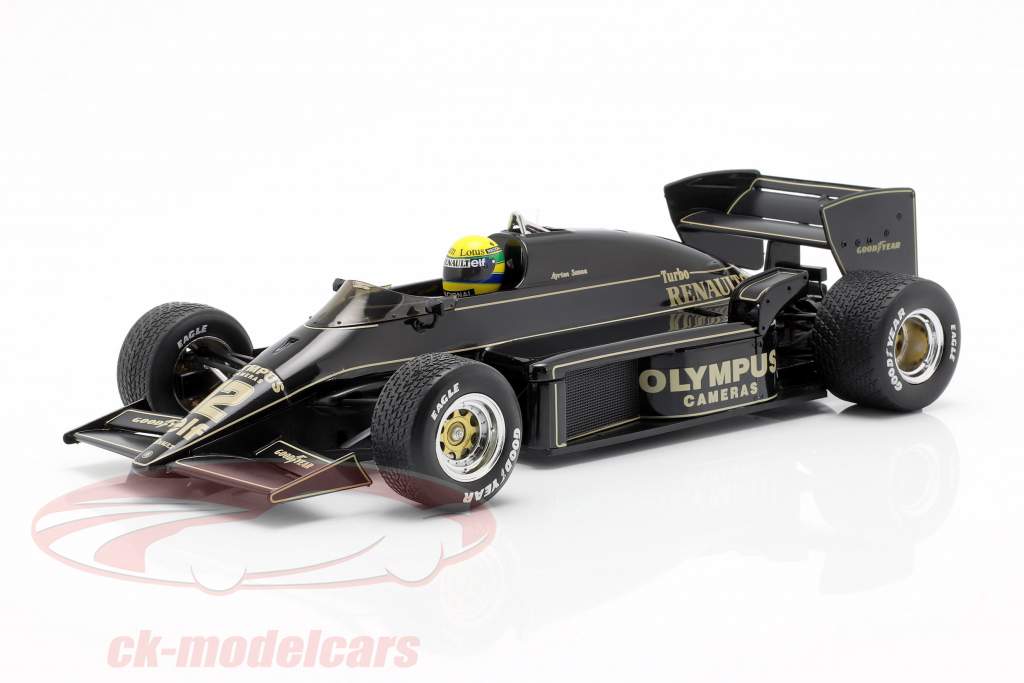 Ayrton Senna Lotus 97T #12 – Modello F1 1:18 – Vincitore GP Portogallo 1985 – Premium X - Foto 5