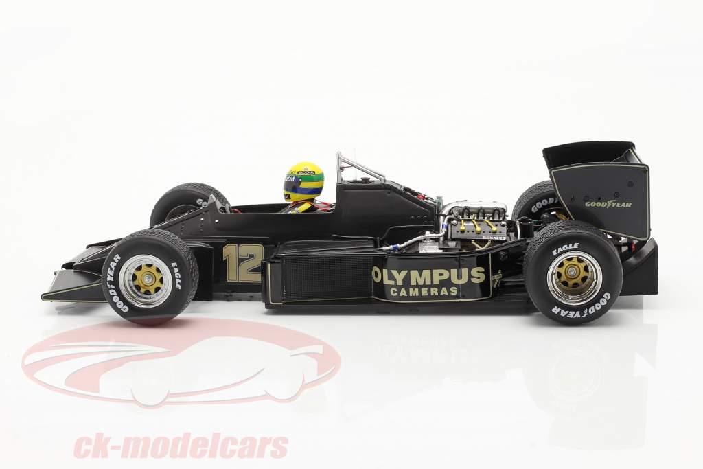 Ayrton Senna Lotus 97T #12 ganador portugués GP fórmula 1 1985 1:18 Premium X