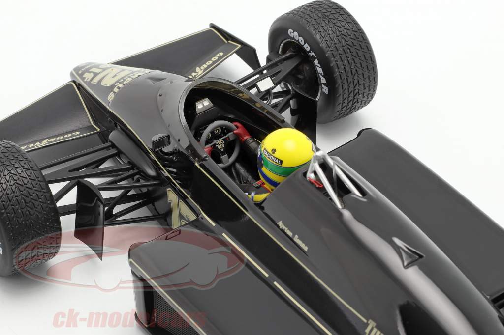 Ayrton Senna Lotus 97T #12 winner Portuguese GP formula 1 1985 1:18 Premium X