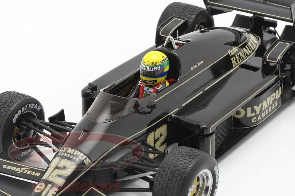 Ayrton Senna Lotus 97T #12 winner Portuguese GP formula 1 1985 1:18 Premium X