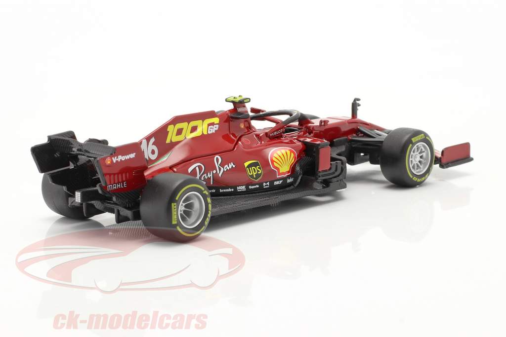 C. Leclerc Ferrari SF1000 #16 1000e GP Ferrari Toscane GP F1 2020 1:43 Bburago