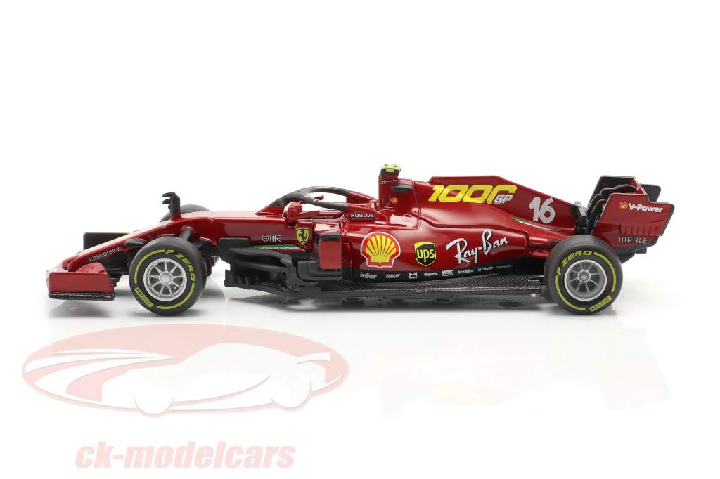 C. Leclerc Ferrari SF1000 #16 1000位 GP Ferrari トスカーナ GP F1 2020 1:43 Bburago