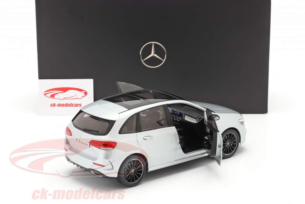 Mercedes-Benz B-Klasse (W247) Baujahr 2018 iridiumsilber 1:18 Z-Models