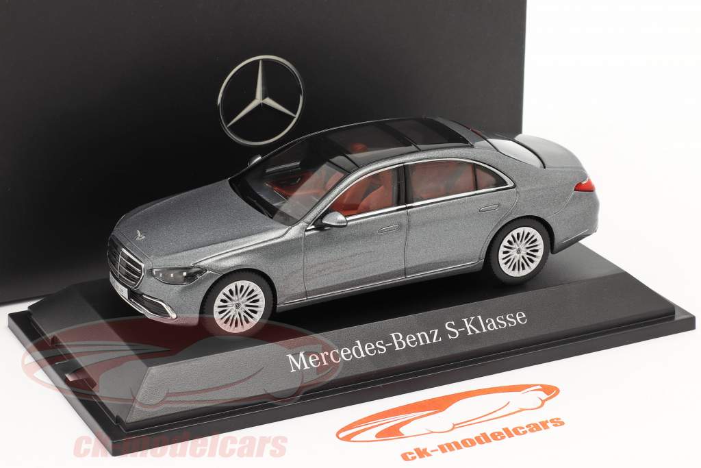Mercedes-Benz Clase S (V223) Año de construcción 2020 gris selenita 1:43