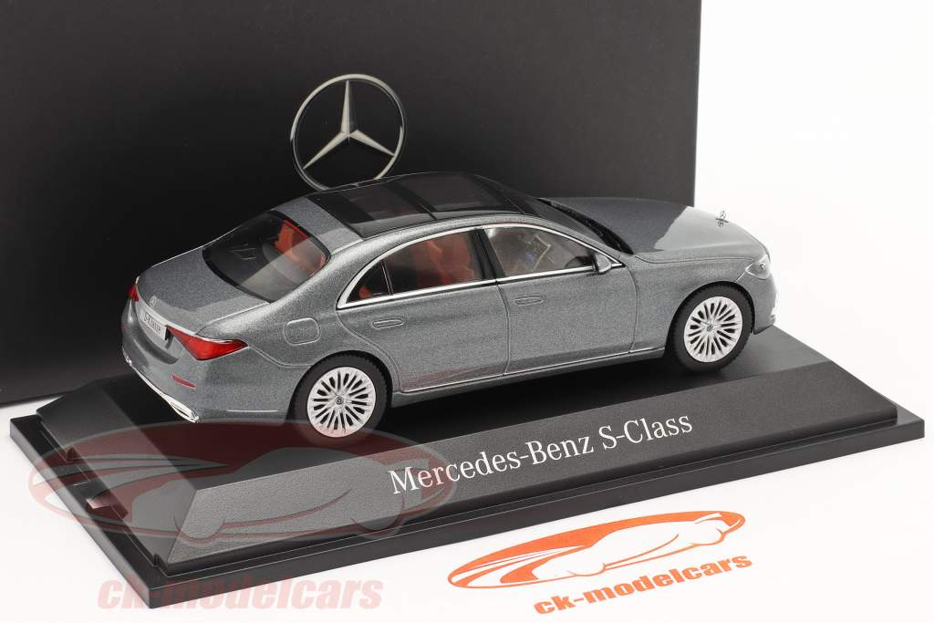 Mercedes-Benz S-Klasse (V223) Bouwjaar 2020 seleniet grijs 1:43