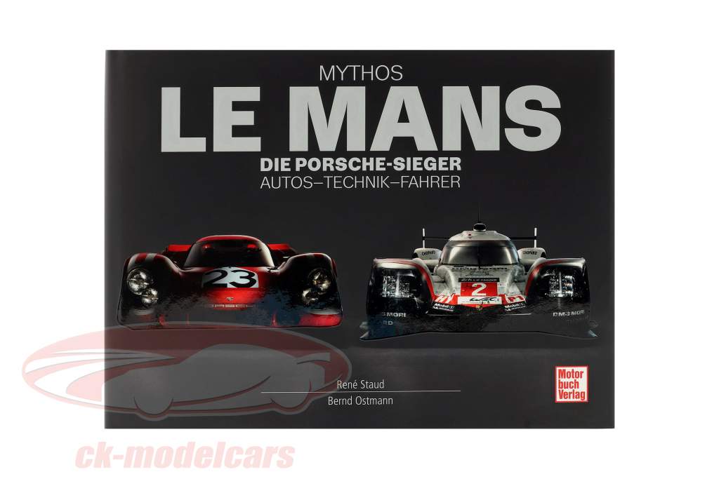 Book: myth LeMans - The Porsche Winners. Cars - Technology - Drivers