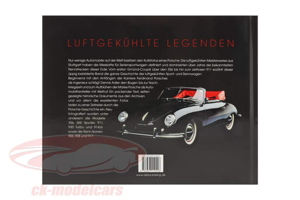 Livro: Porsche refrigerado a ar a partir de Dennis Adler