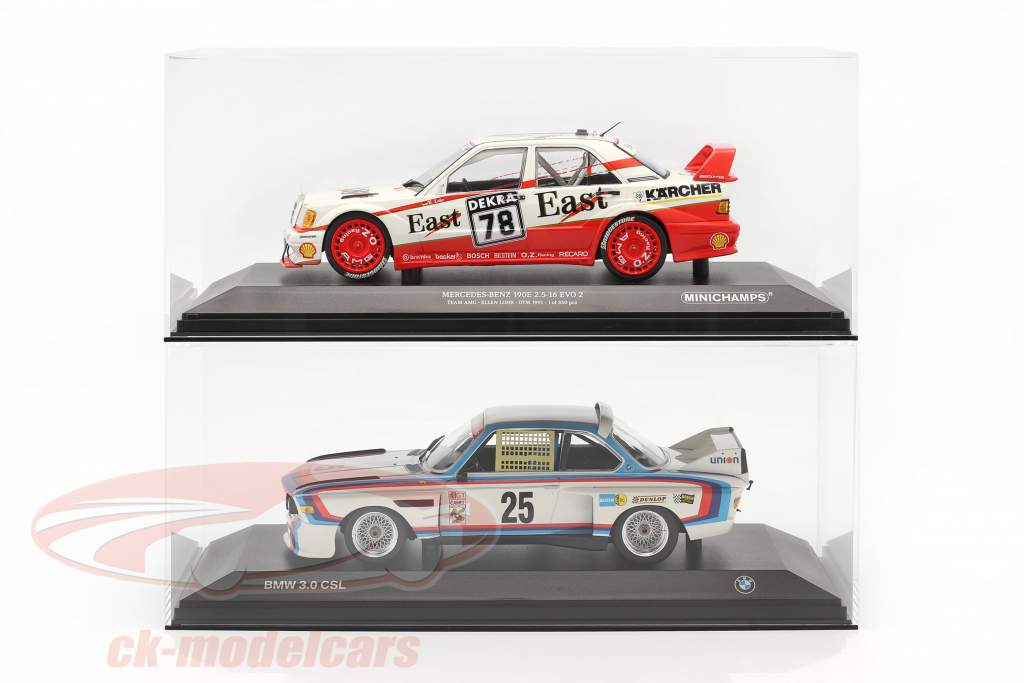 High quality Acrylic display case For Model cars in the scale 1:18 with base SAFE