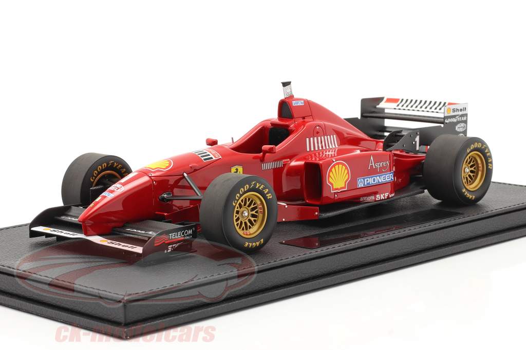 Michael Schumacher Ferrari F310 #1 fórmula 1 1996 Con Escaparate 1:18 GP Replicas