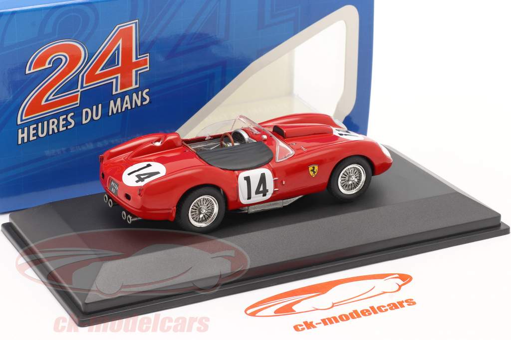 Ferrari 250 Testa Rossa #14 gagnant 24h LeMans 1958 Gendebien, Hill 1:43 Ixo