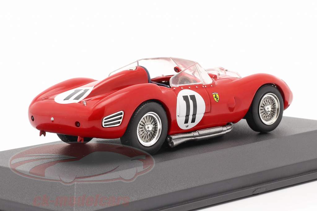 Ferrari TR60 #11 胜利者 24h LeMans 1960 Gendebien, Frere 1:43 Ixo