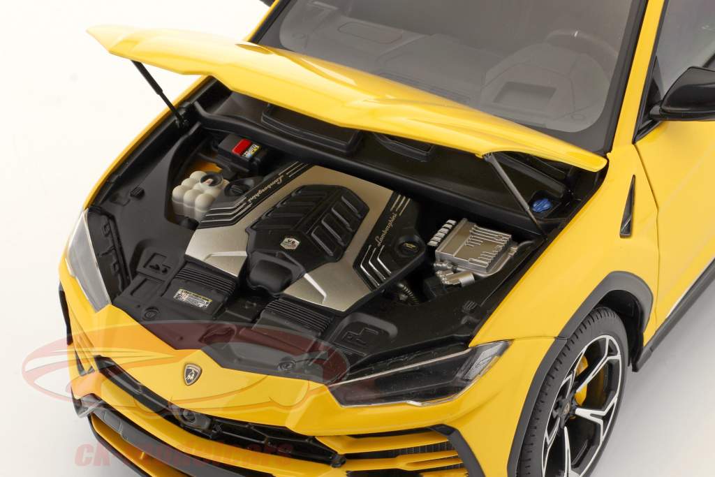 Lamborghini Urus 建設年 2018 黄 1:18 AUTOart