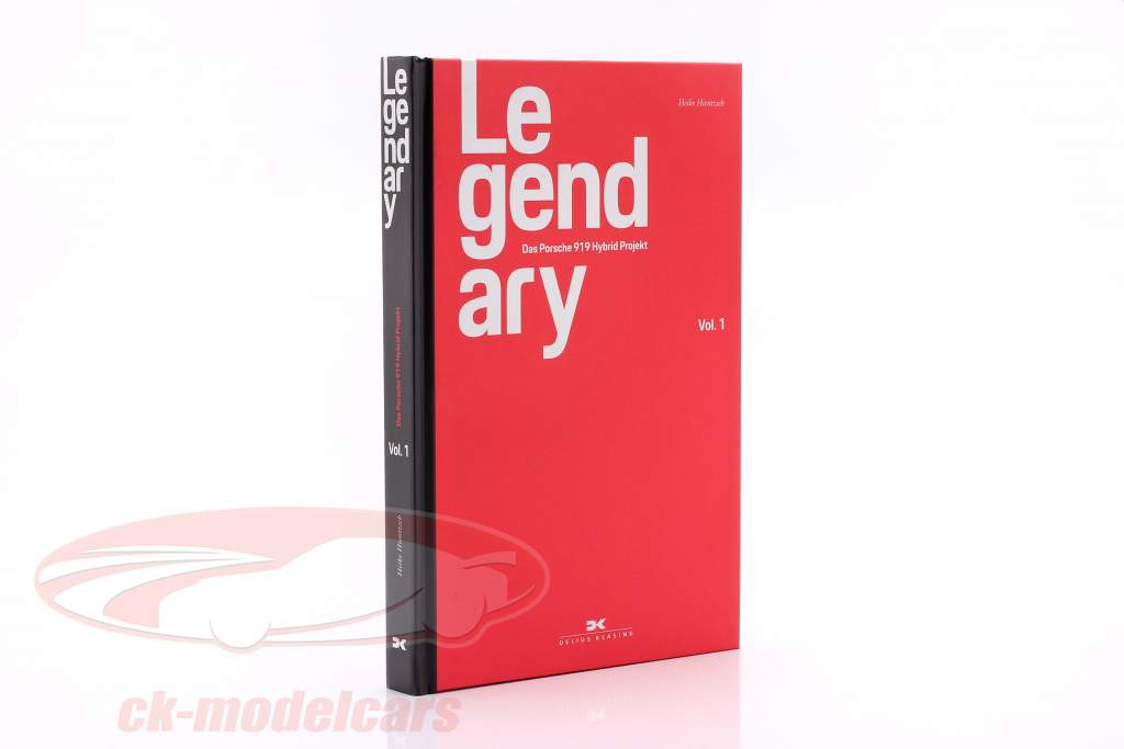 Libro: Leggendario - Il Porsche 919 Ibrido Progetto (Tedesco)