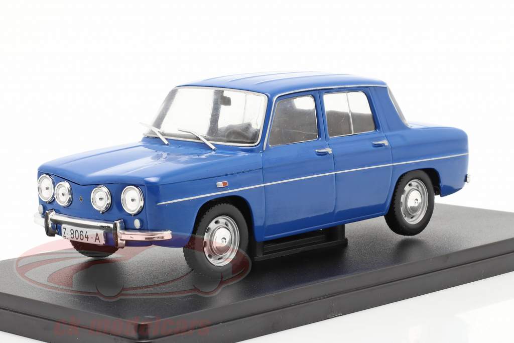 Renault 8 TS year 1968 blue 1:24 Altaya