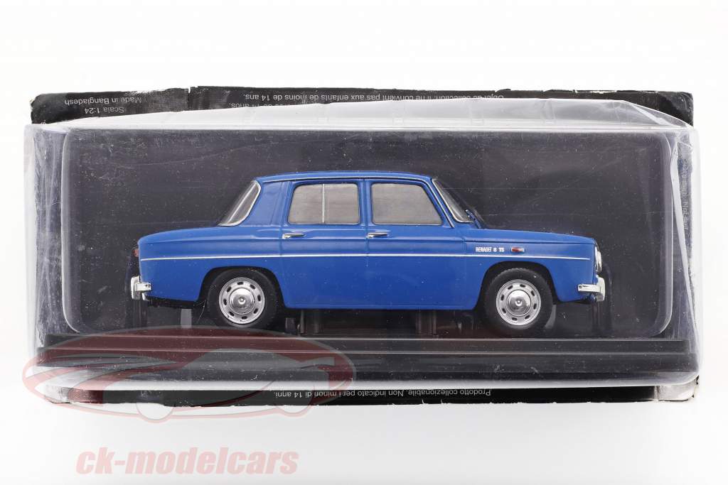 Renault 8 TS 建设年份 1968 蓝色的 1:24 Altaya