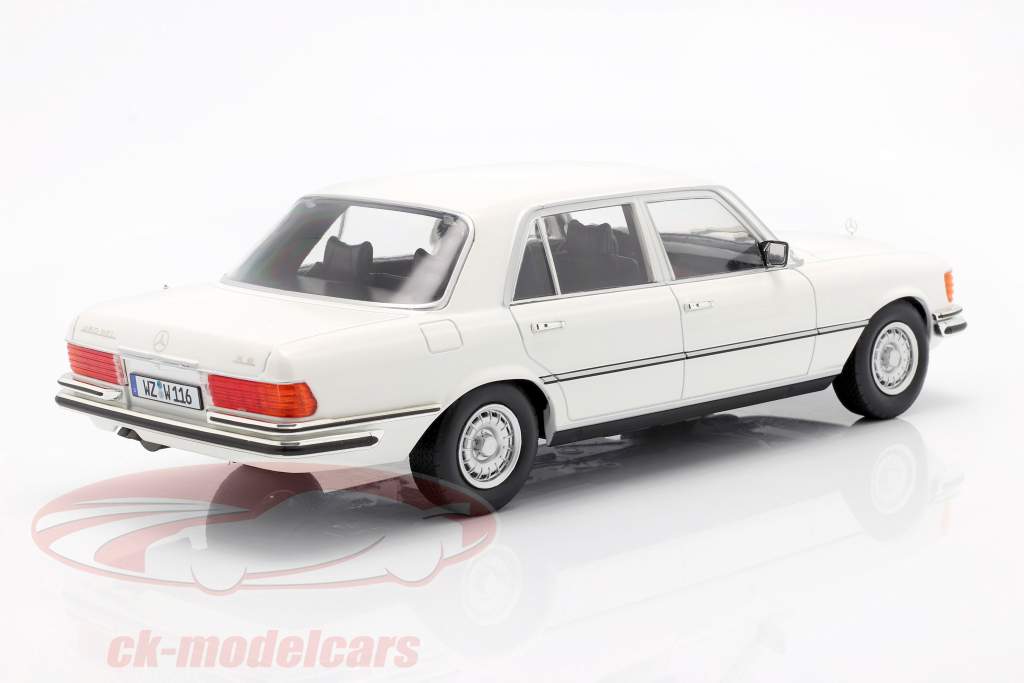 Mercedes-Benz Clase S 450 SEL 6.9 (W116) 1975-1980 blanco 1:18 iScale