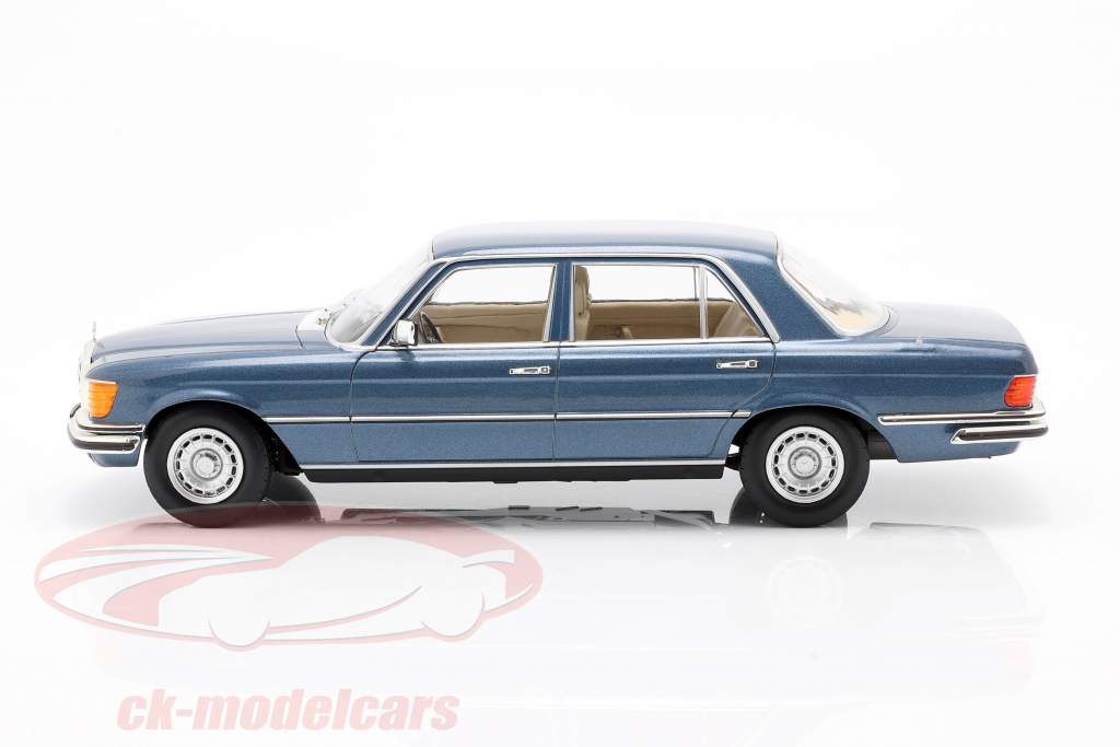1:18 iScale Mercedes 450 SEL 6.9 W116 1975-1980 bluemetallic